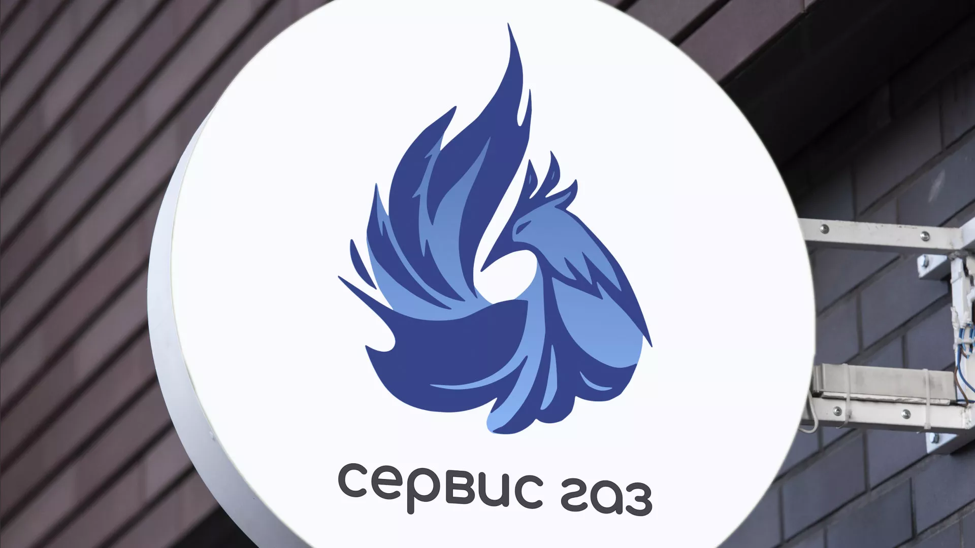 Создание логотипа «Сервис газ» в Вичуге